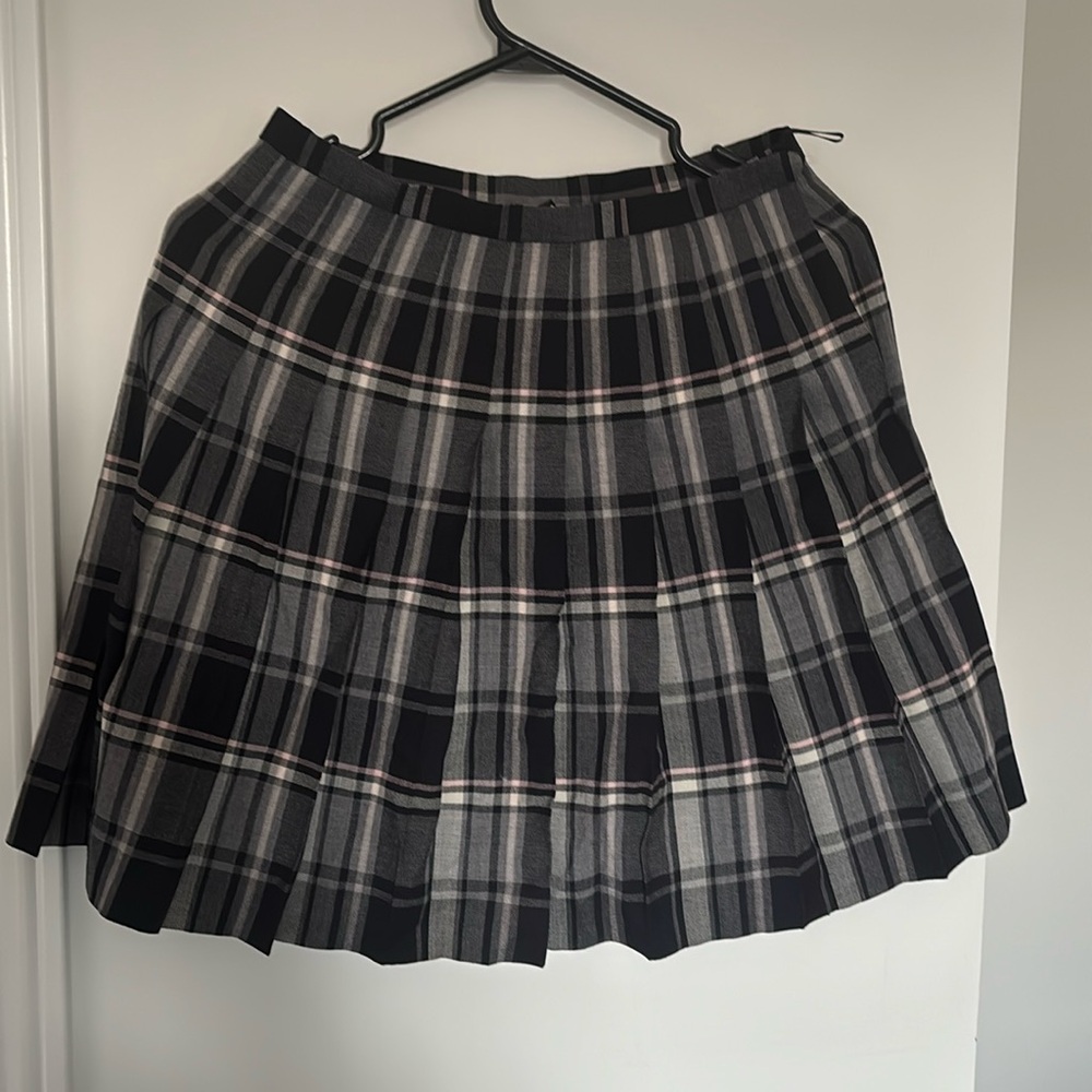Japanese school skirt Checkered pleated skirt Eastboy